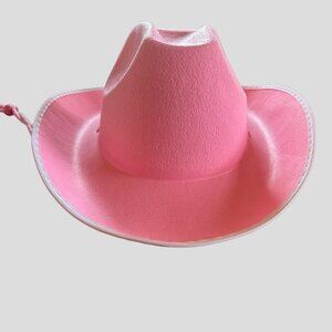 PINK FELT COWGIRL HAT, (OS), SKU 167